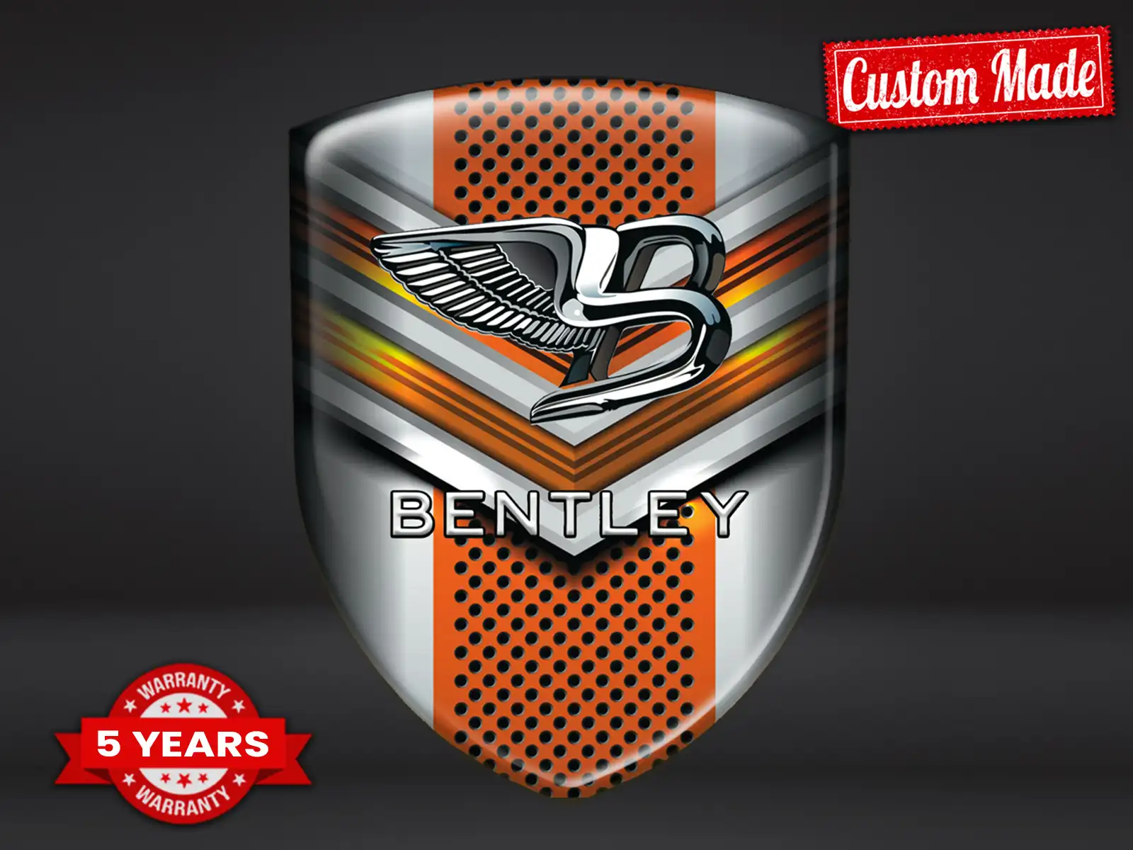 Bentley Emblèmes Auto Personnalisés Élite Look Moderne